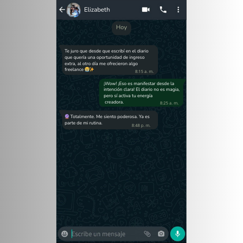 Testimonio real de una clienta